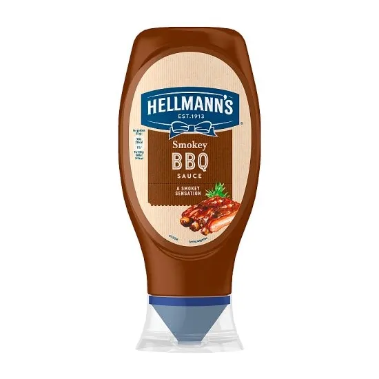 Hellmanns Squezzy BBQ 490g