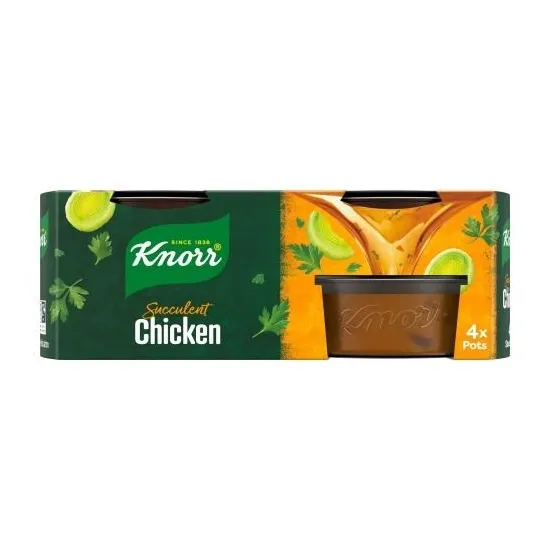 Knorr Stock Pot 4s Chicken 112g