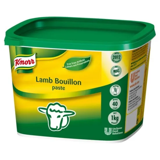 Knorr  Lamb Bouillon Paste 1kg