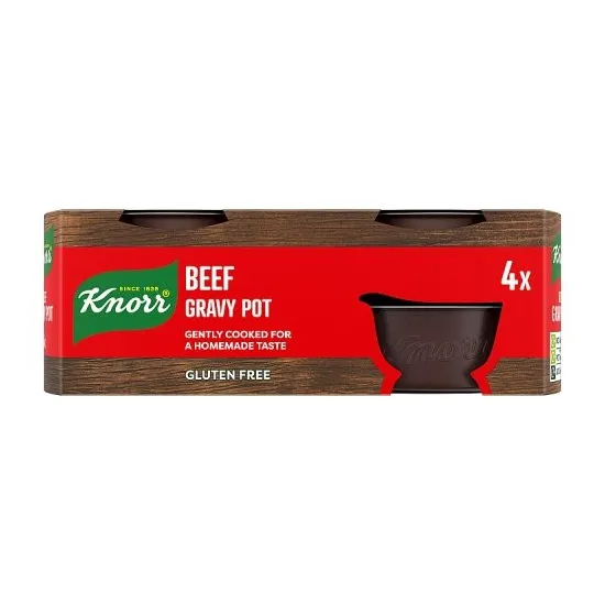 Knorr Gravy Pot 4s Beef 112g
