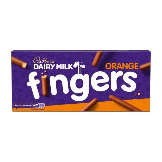Cadbury Orange Fingers 114g