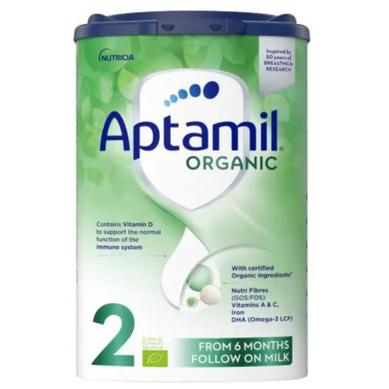 Aptamil Organic Stage 2 Follow On Milk Power 800g