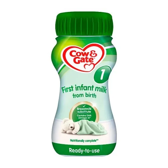 Cow & Gate First Infant RTF Milk Liquid STAGE 1 (0-6 months) 200ml