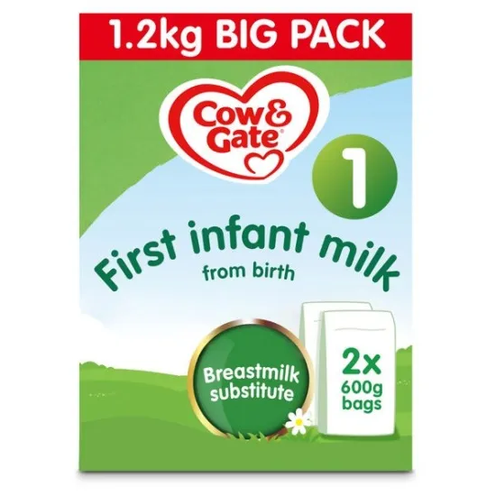 Cow & Gate Infant Milk Powder Big Pack (2x600g)