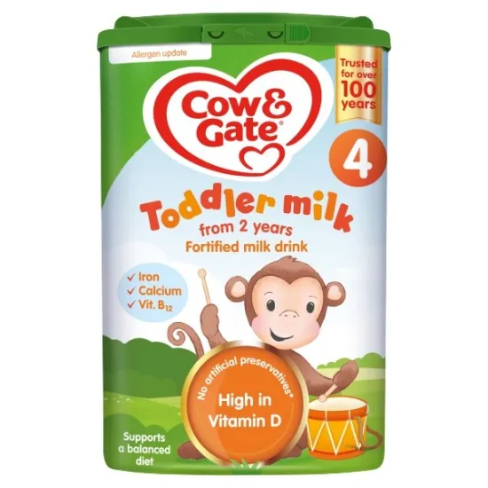 Cow & Gate Toddler Milk Powder STAGE 4 (2yrs +) 800g