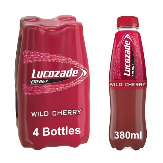Lucozade Energy Cherry 380ml