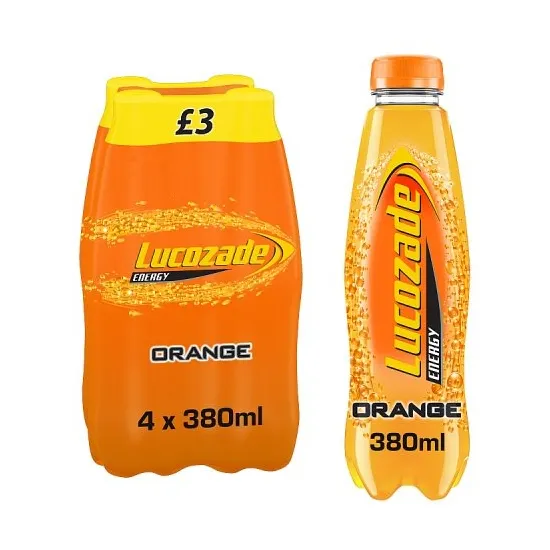 Lucozade Energy Orange PMP 380ml