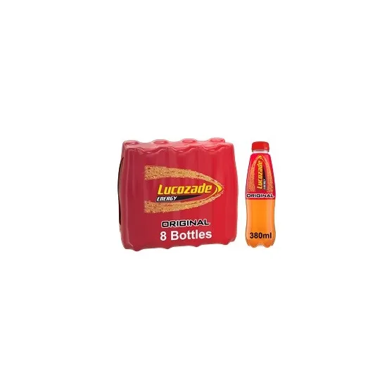Lucozade Energy Original 8Pk 380ml