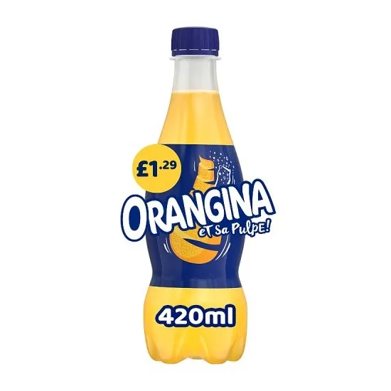 Orangina Orange Bottle PMP 420ml