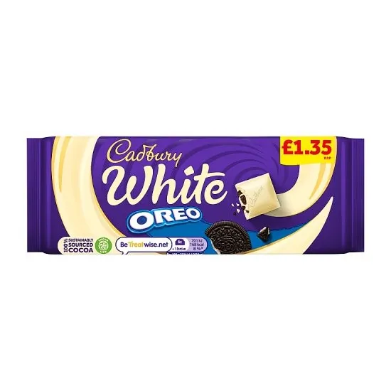 Cadbury Oreo White PMP 120g