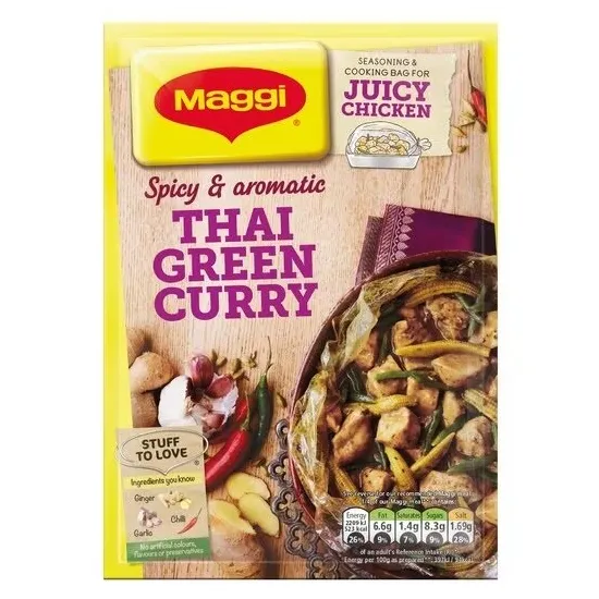 MAGGI So Juicy Green Thai Curry Chicken 43g