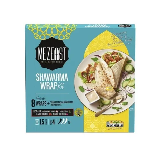 MEZEAST Wrap Kit Shawarma 430g