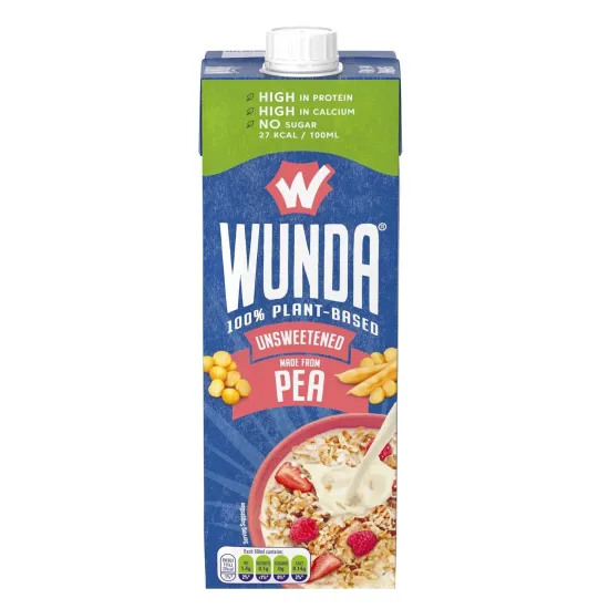 Wunda Plant Based Milk - Unsweetened 950g