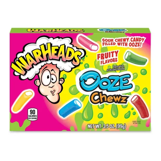 Warheads Ooze Chew Ropes 99g