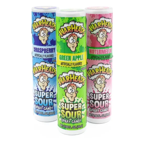 Warheads Super Sour Spray Candy 3 Pack