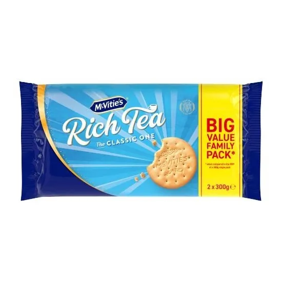 Mcvities Rich Tea Twin Pack (2×300g)