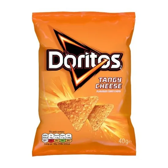 Doritos Tangy Cheese Tortilla Chips Crisps 40g