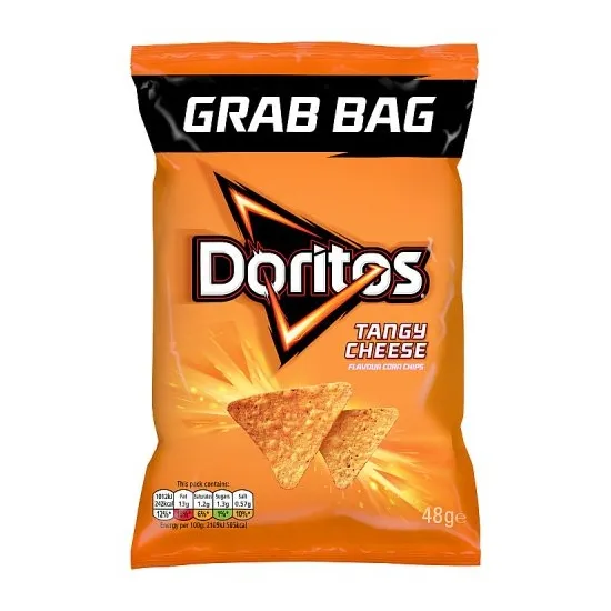 Doritos Tangy Cheese Tortilla Chips Crisps 48g