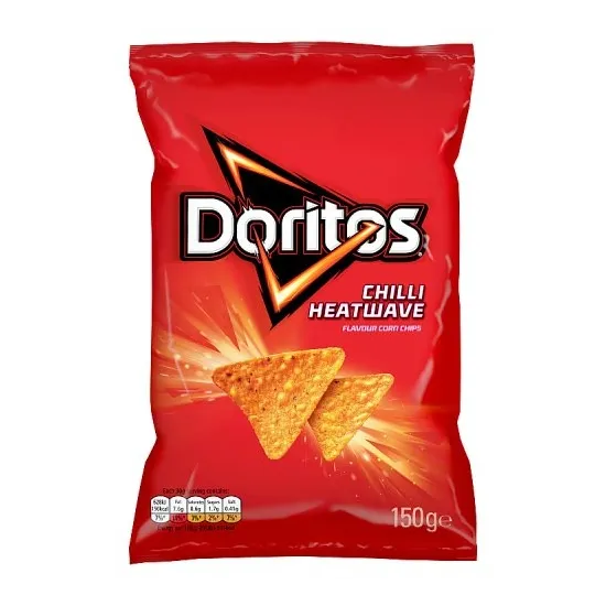 Doritos Chilli Heatwave Sharing Tortilla Chips Crisps 150g