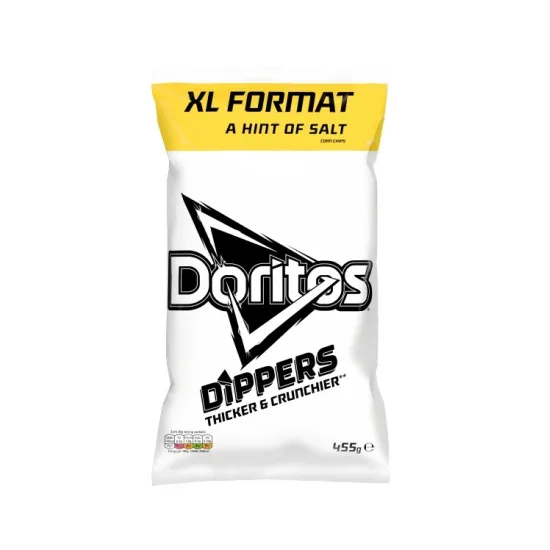 Doritos Hint of Salt Tortilla Chips Crisps 455g