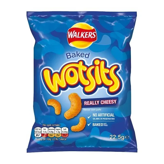 Walkers Wotsits Really Cheesy Snacks 22.5g