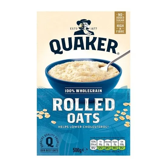 Quaker Rolled Porridge Oats 500g