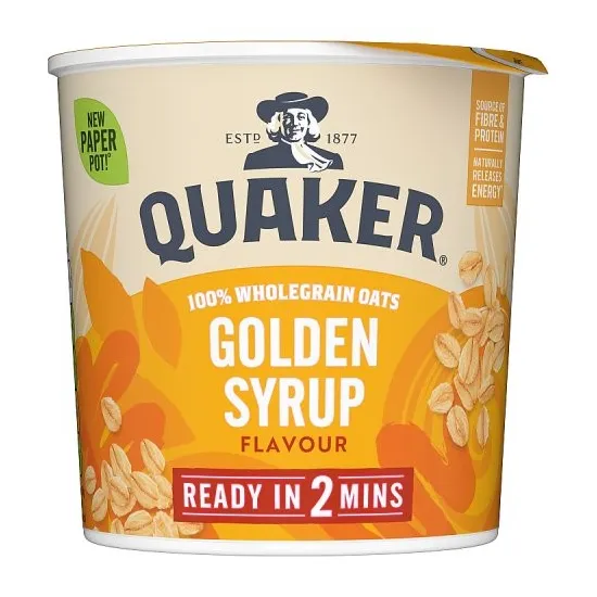 Quaker Oat So Simple Golden Syrup Porridge Pot 57g