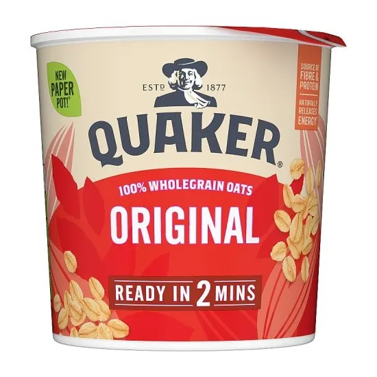 Quaker Oat So Simple Original Porridge Pot 45g