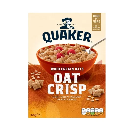 Quaker Oat Crisp Cereal 375g