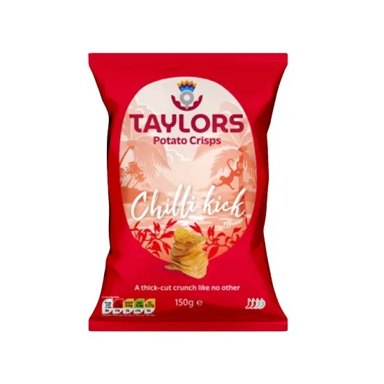 Taylors Chilli Kick Flavour Potato Crisps 150g