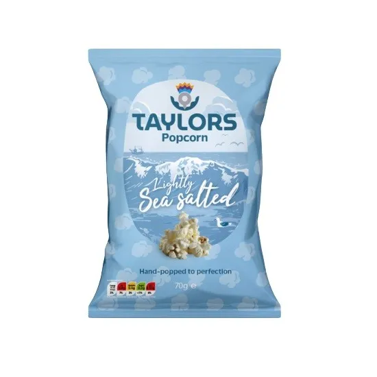Taylors Lightly Sea Salted Popcorn 70g