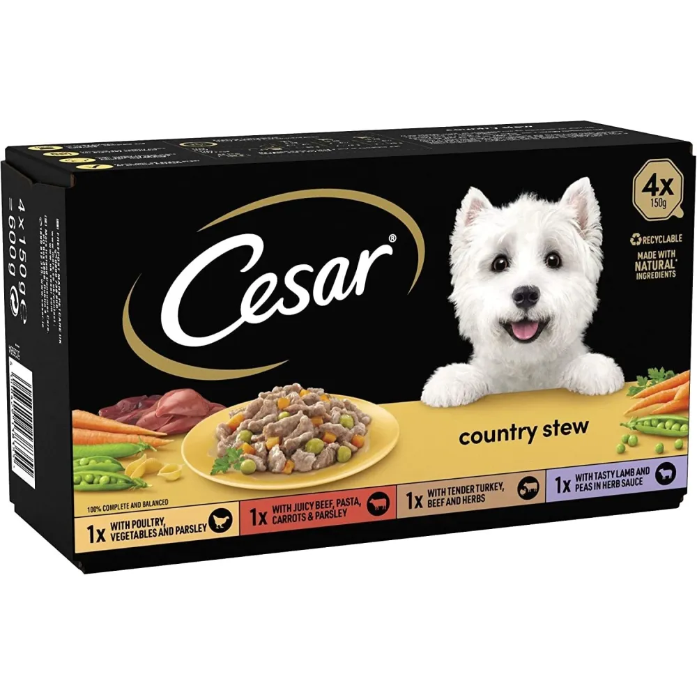 Cesar Country Stew Special Selection 8x150g Cesar Country Stew Special Selection 8x150g