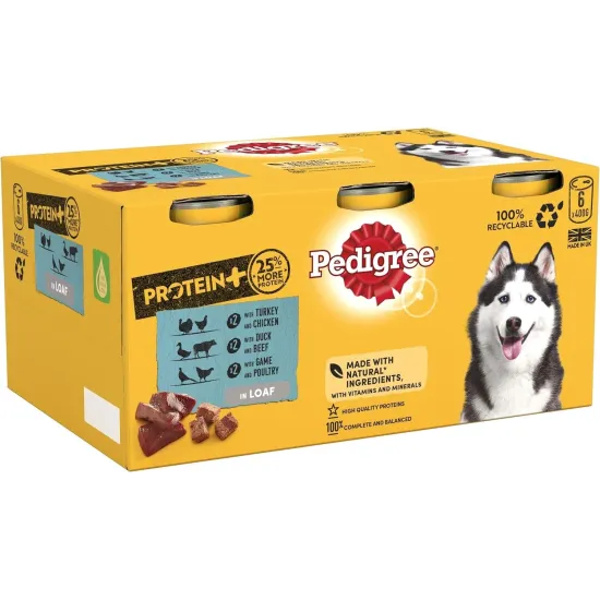 Pedigree Dog Tins Mixed Selection in Jelly 12x385g