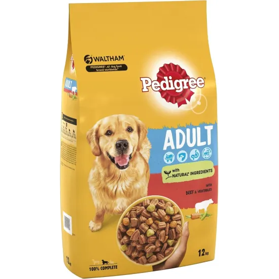 Pedigree Dog Complete Dry with Chicken and Vegetables 12kg