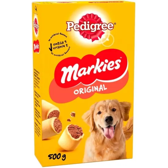 Pedigree Biscrok Gravy Bones Biscuits Original Dog Treats 400g
