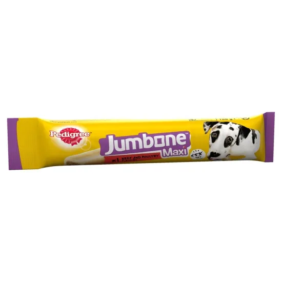 Pedigree Jumbone Medium Dog Treats with Beef & Poultry 2 Chews
