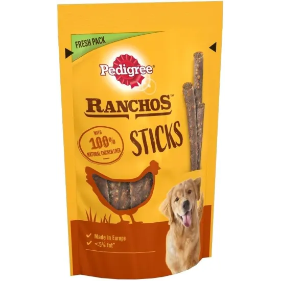 Pedigree Rodeo Dog Treats with Beef 7 Stick