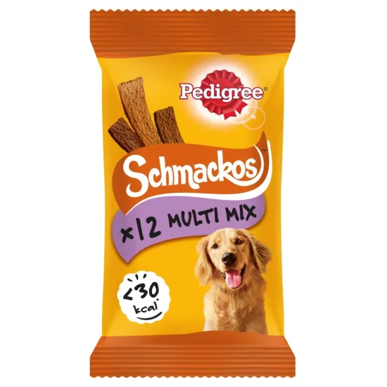 Pedigree Schmackos Dog Treats Multi 12 Stick