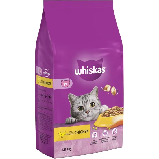 Whiskas 1+ Cat Complete Dry with Tuna 1.9kg