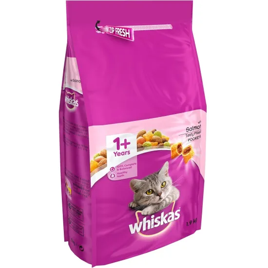 Whiskas 1+ Cat Complete Dry with lamb 1.9kg