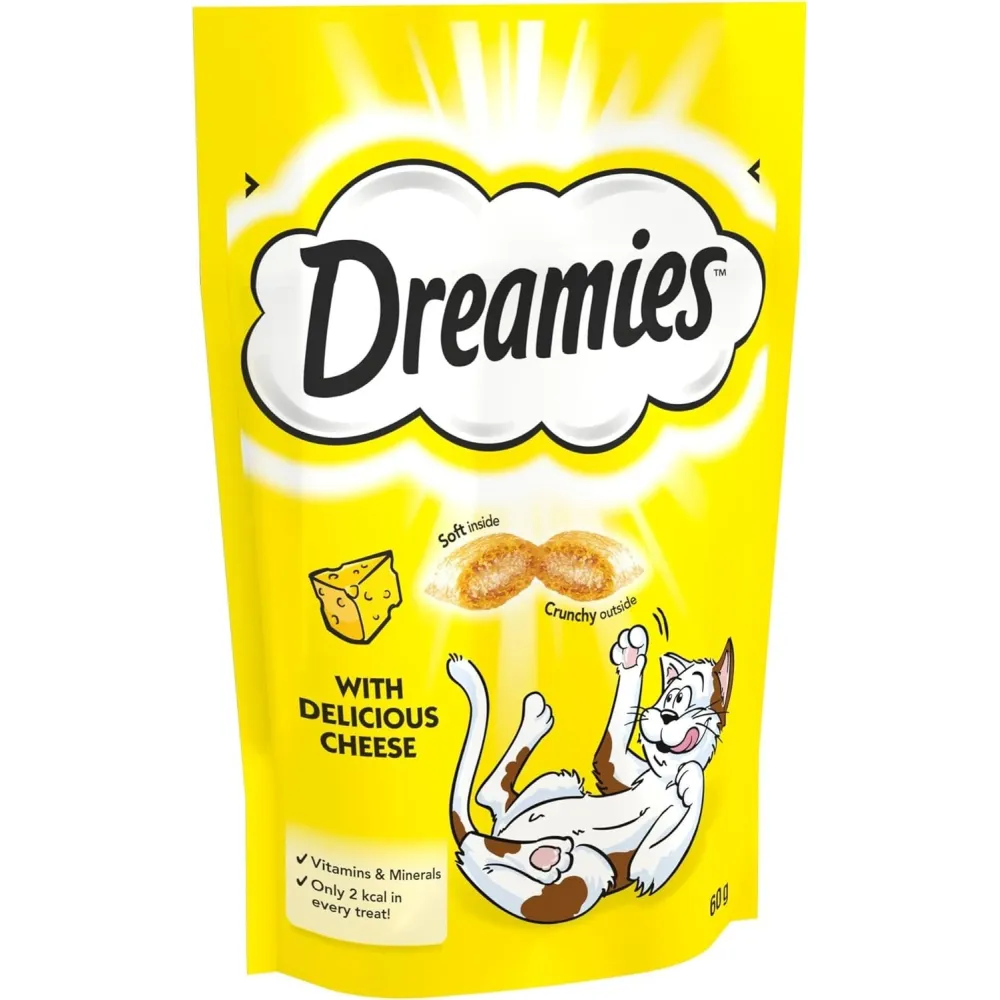 Dreamies Cat Treats With Chicken 60g Dreamies Cat Treats With Chicken 60g