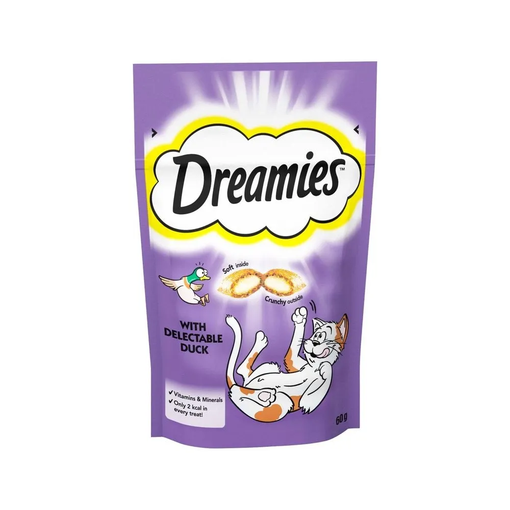 Dreamies Cat Treats With Salmon Flavour 60g Dreamies Cat Treats With Salmon Flavour 60g
