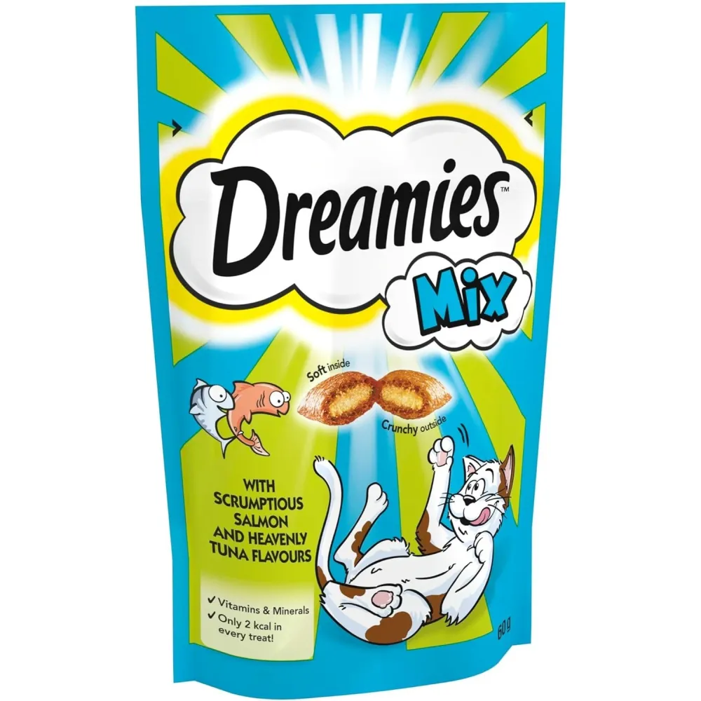 Dreamies Cat Treats with Tuna Flavour 60g Dreamies Cat Treats with Tuna Flavour 60g