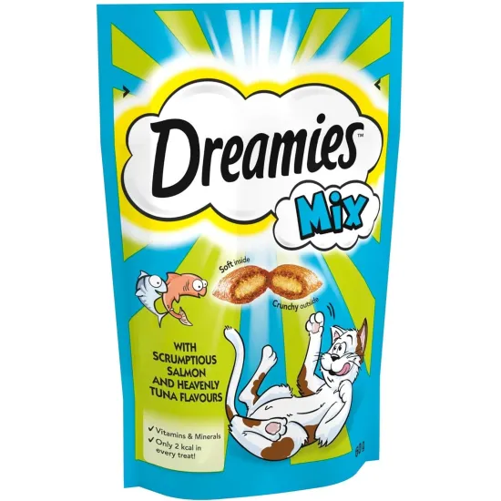 Dreamies Cat Treats with Tuna Flavour 60g Dreamies Cat Treats with Tuna Flavour 60g