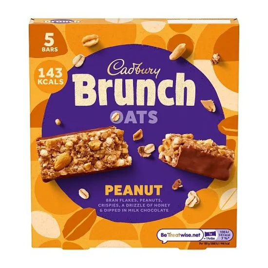 Cadbury Brunch Bar Peanut 160g