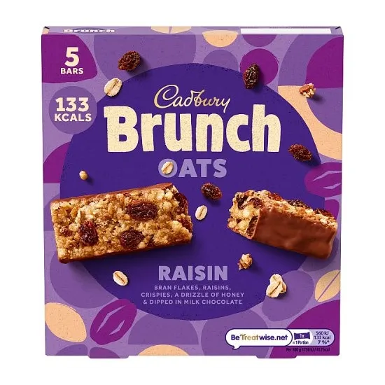Cadbury Brunch Oats Raisin 160g