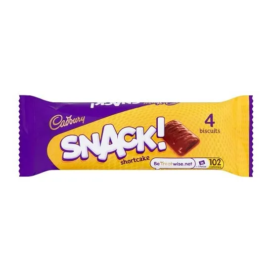 Cadbury Snack Shortcake Chocolate Biscuit 40g