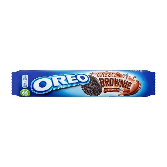 Oreo Choco Brownie Sandwich Biscuits 154g