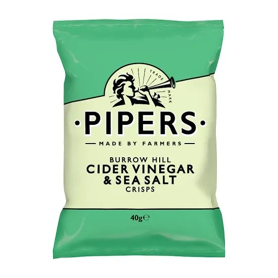 Pipers Cider Vinegar & Sea Salt 40g