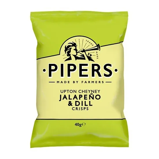 Pipers Jalapeno & Dill  40g